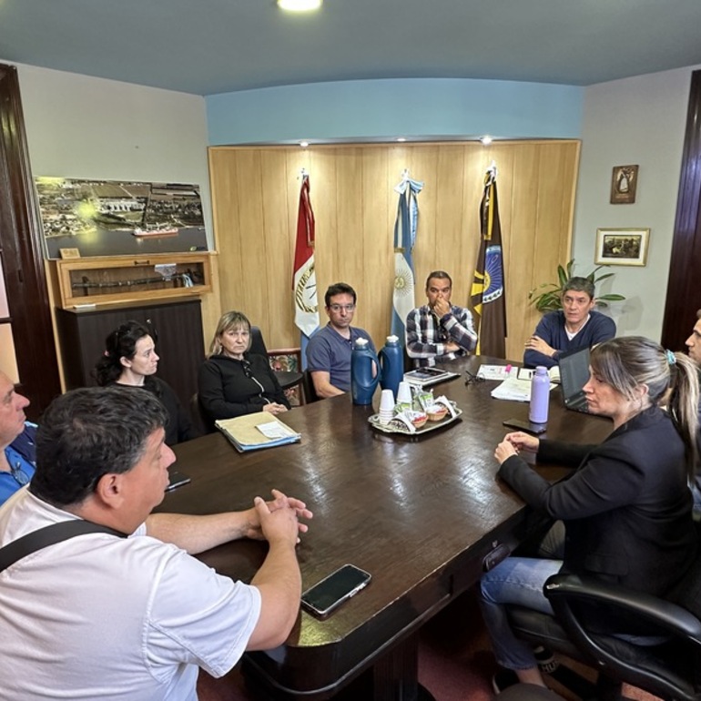 Imagen de Reunión por el operativo de seguridad para la Final de fútbol entre C.A.U. y C.A.E.