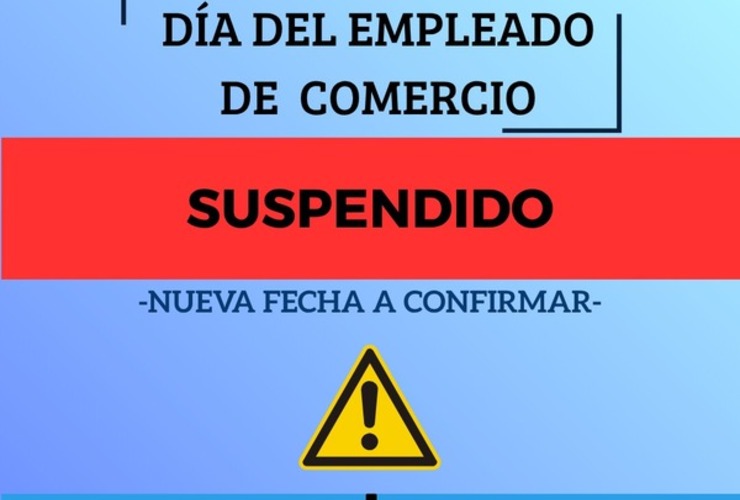 Imagen de La fiesta por el Día del Empleado de Comercio espera por nueva fecha