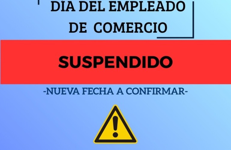 Imagen de La fiesta por el Día del Empleado de Comercio espera por nueva fecha