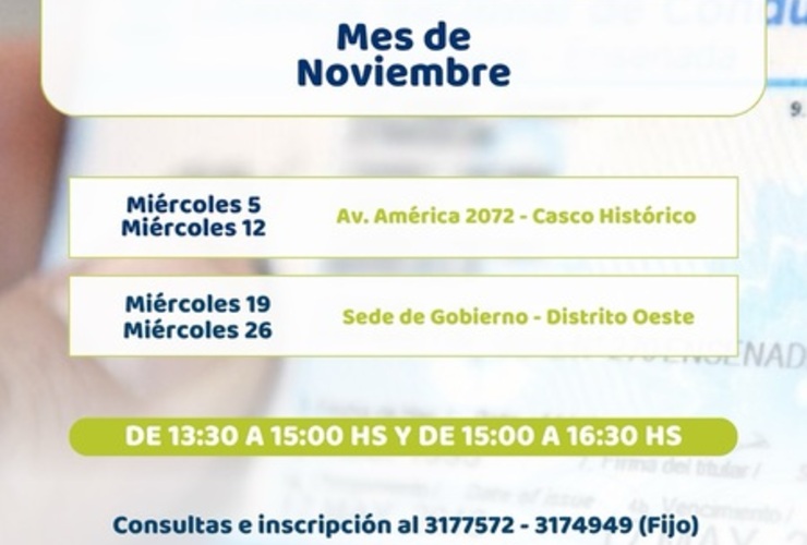 Imagen de Capacitación para nuevas licencias y ampliación de conducir en Alvear