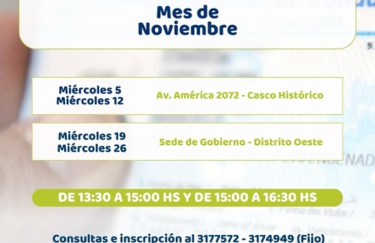 Imagen de Capacitación para nuevas licencias y ampliación de conducir en Alvear