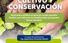 Imagen de Nuevo taller sobre t&eacute;cnicas de cultivo y conservaci&oacute;n en Alvear