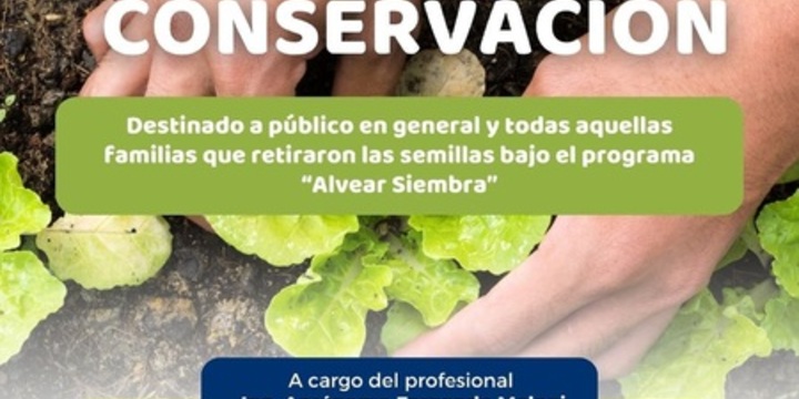 Imagen de Nuevo taller sobre técnicas de cultivo y conservación en Alvear