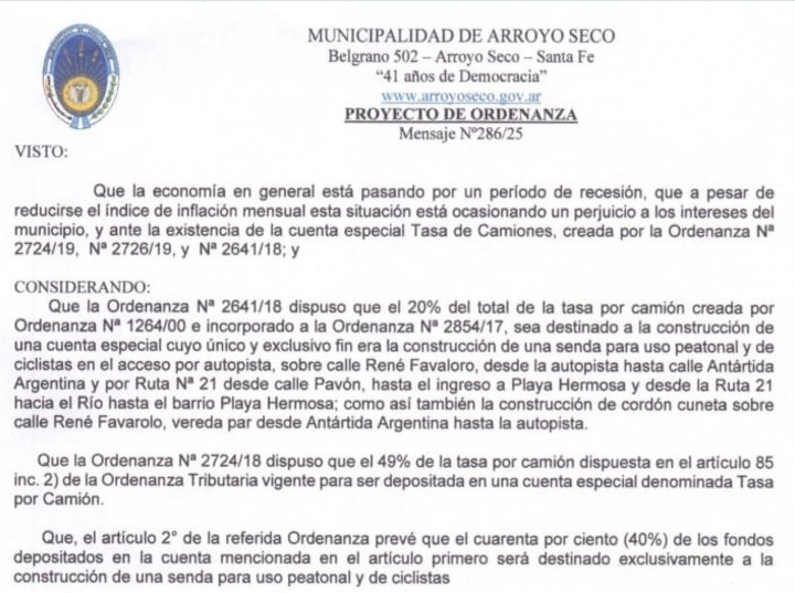 El documento está fechado 29 de octubre de 2025