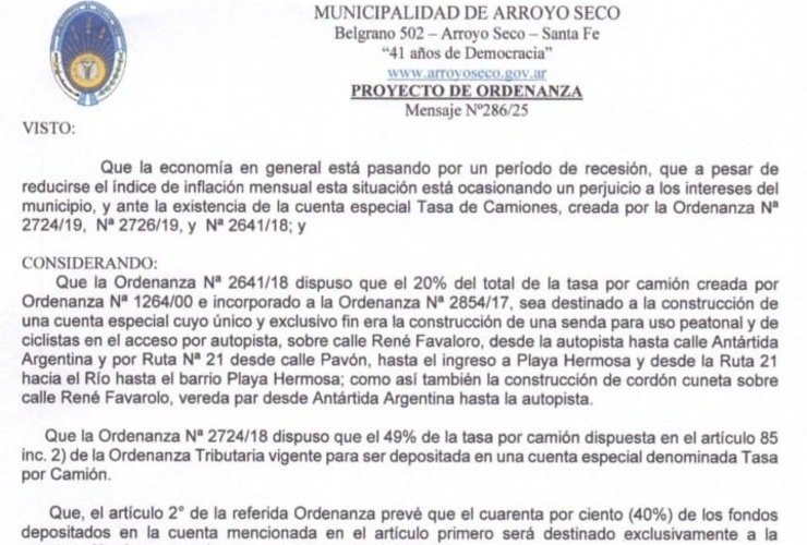 El documento está fechado 29 de octubre de 2025