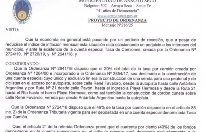 El documento está fechado 29 de octubre de 2025