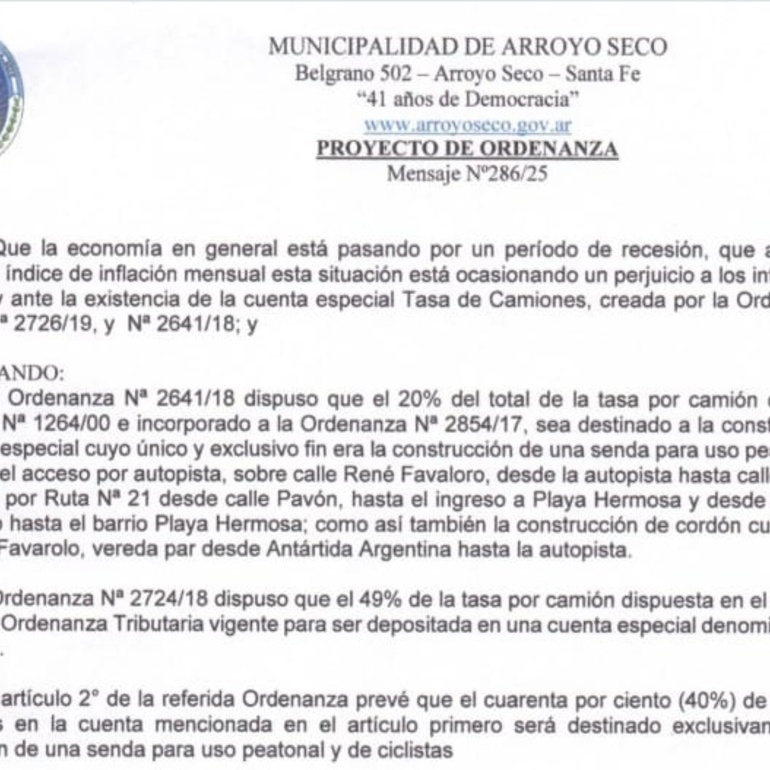 El documento está fechado 29 de octubre de 2025