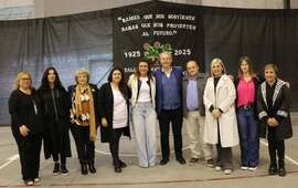Imagen de La Escuela Taller N&deg;40 �&Aacute;guedo Facchini� celebr&oacute; su centenario con un emotivo acto oficial