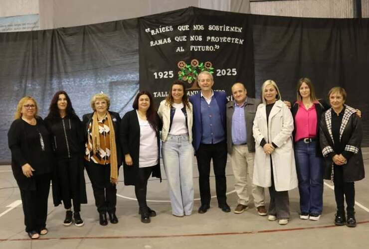 Imagen de La Escuela Taller N&deg;40 �&Aacute;guedo Facchini� celebr&oacute; su centenario con un emotivo acto oficial
