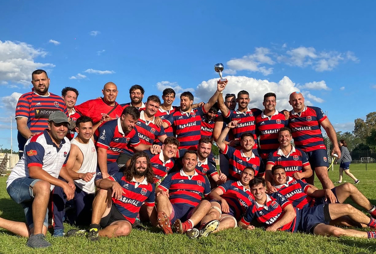 Imagen de Talleres, venció a Municipal y es Campeón de la Copa de Oro en Rugby
