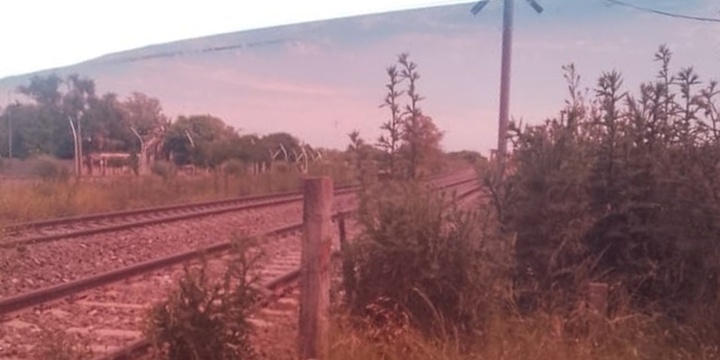 La foto que llegó este martes junto al reclamo.