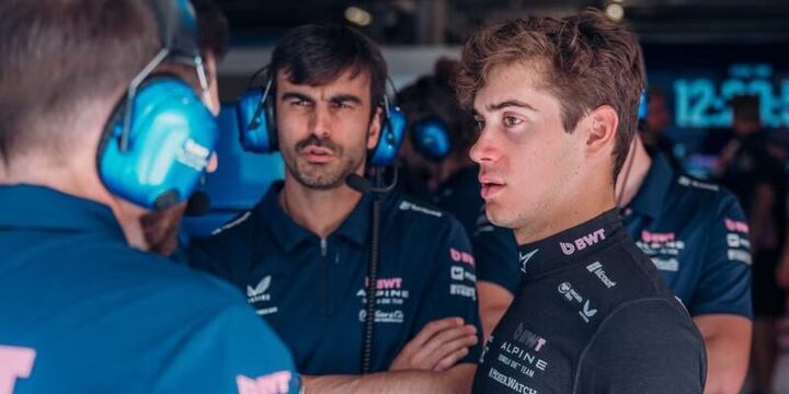 Imagen de Alpine borró la polémica publicación que enfureció a los seguidores de Franco Colapinto