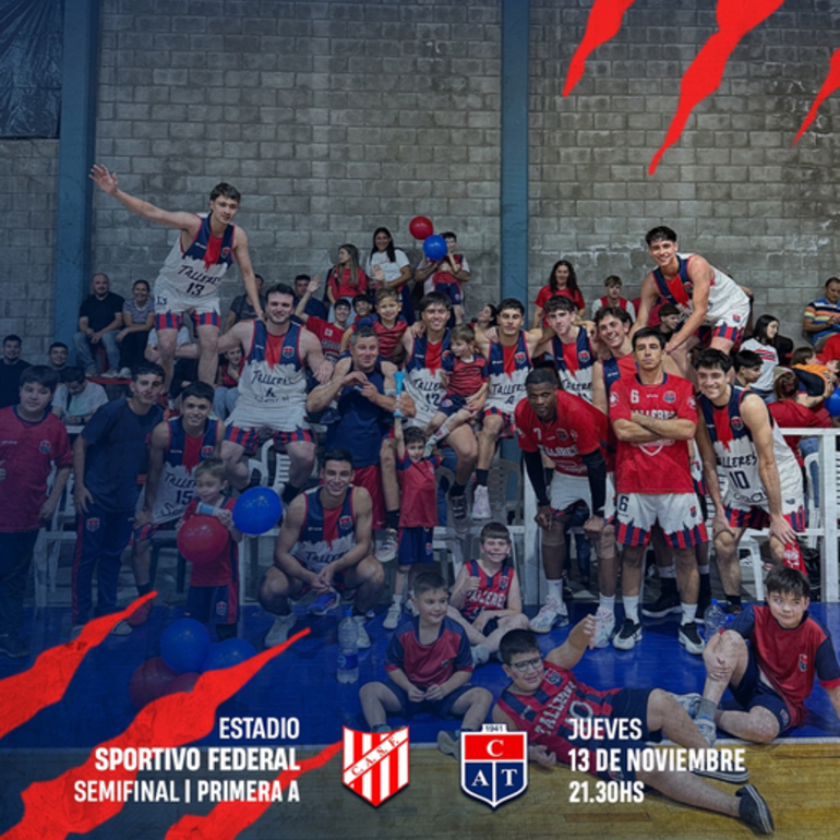 Imagen de Básquet: Talleres juega hoy ante Sp. Federal en Primera A