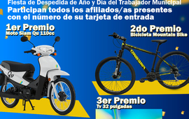 Imagen de SITRAM anunci&oacute; importantes premios para la fiesta de fin de a&ntilde;o de los trabajadores municipales