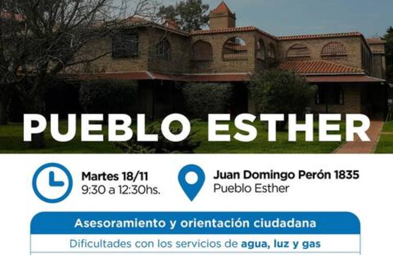 Imagen de La Defensor&iacute;a del Pueblo brindar&aacute; asesoramiento en la Municipalidad de Pueblo Esther