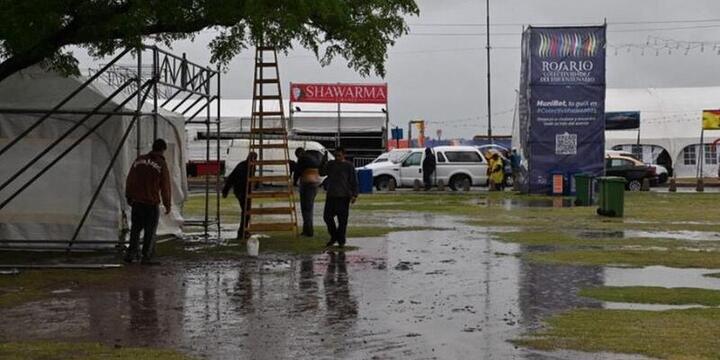 Imagen de Cancelan la noche de colectividades por alerta naranja por tormentas y ráfagas de 90 km/h