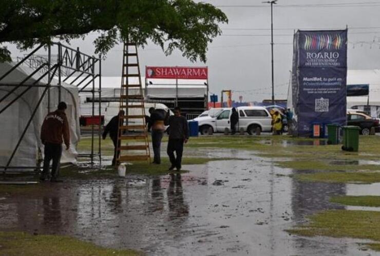 Imagen de Cancelan la noche de colectividades por alerta naranja por tormentas y ráfagas de 90 km/h