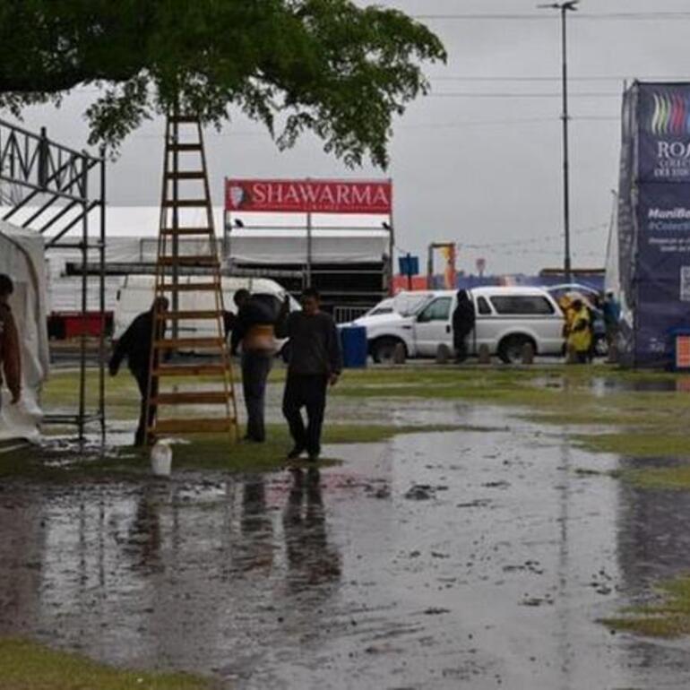 Imagen de Cancelan la noche de colectividades por alerta naranja por tormentas y ráfagas de 90 km/h