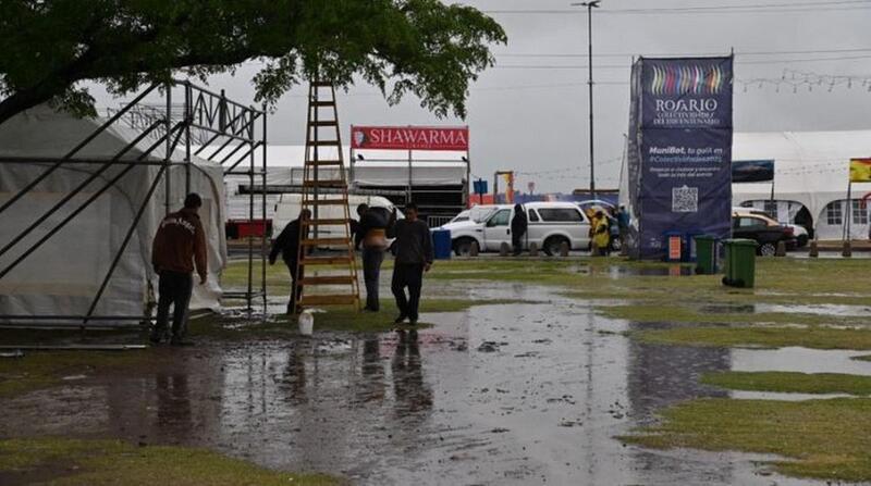 Imagen de Cancelan la noche de colectividades por alerta naranja por tormentas y r&aacute;fagas de 90 km/h