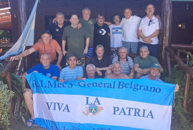 Imagen de Reencuentro de Héroes: Veteranos de Malvinas se reunieron en Arroyo Seco