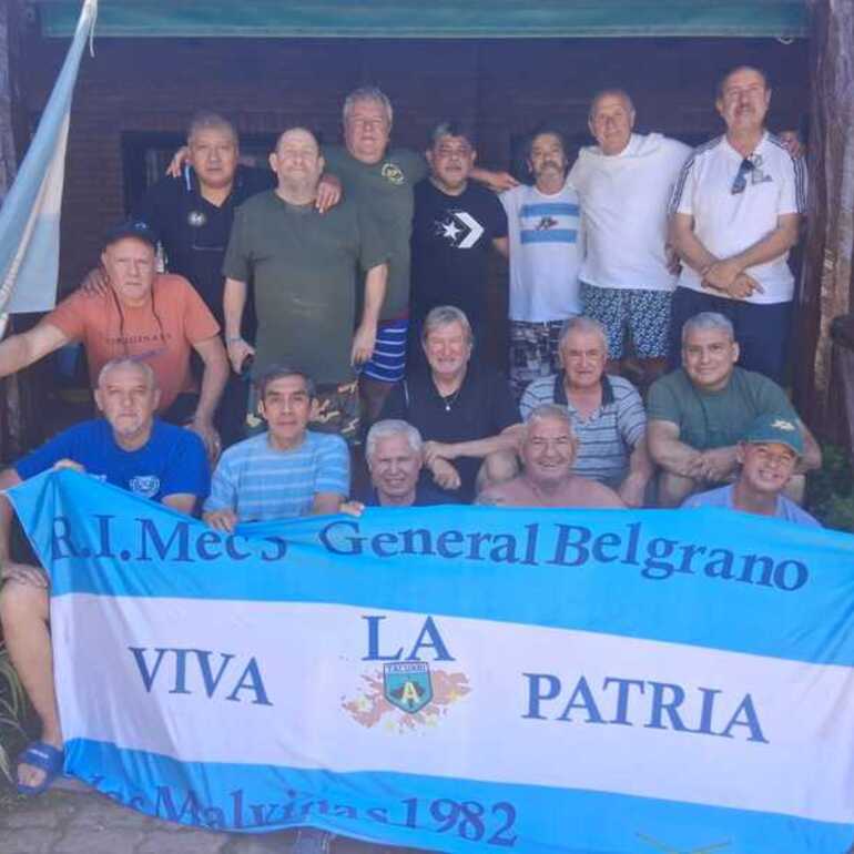 Imagen de Reencuentro de Héroes: Veteranos de Malvinas se reunieron en Arroyo Seco