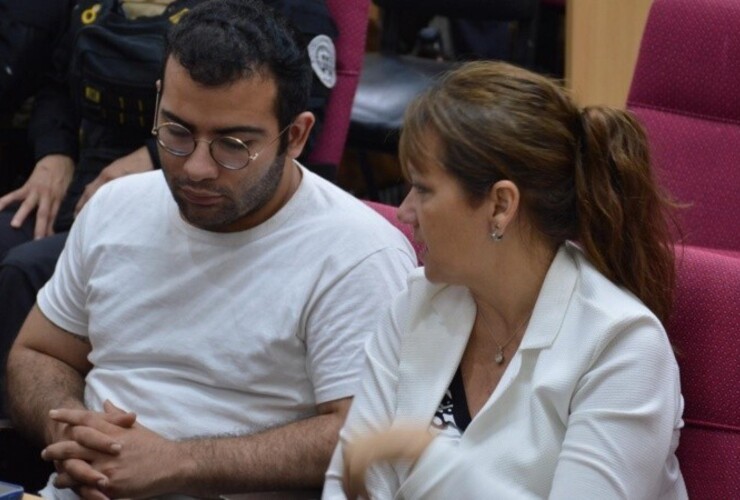 César Sena espera una pena de prisión perpetua como autor del femicidio de Cecilia. (Poder Judicial de Chaco)