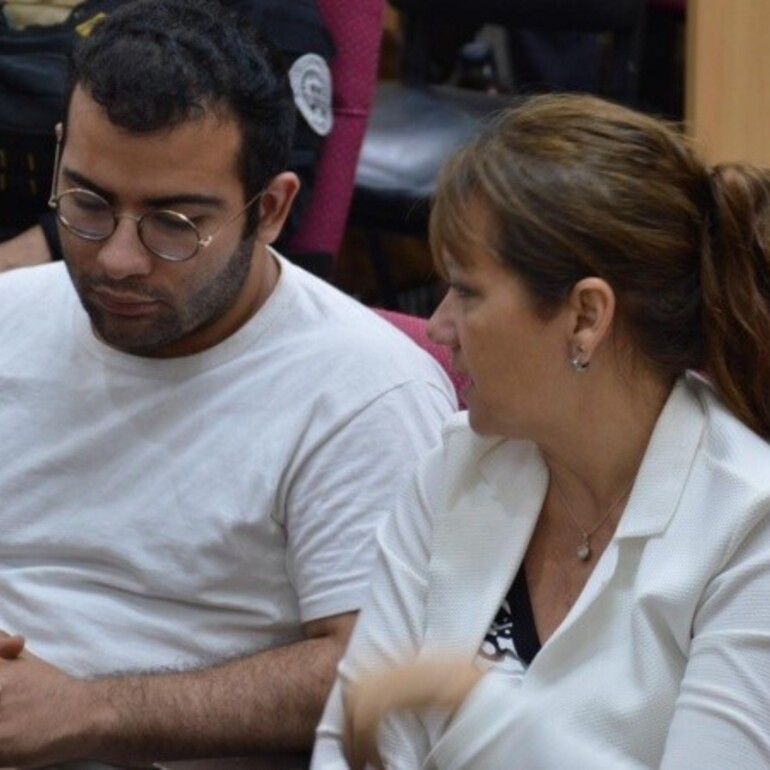 César Sena espera una pena de prisión perpetua como autor del femicidio de Cecilia. (Poder Judicial de Chaco)