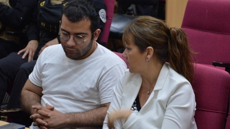 C&eacute;sar Sena espera una pena de prisi&oacute;n perpetua como autor del femicidio de Cecilia. (Poder Judicial de Chaco)