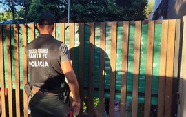 El procedimiento se realiz&oacute; en una vivienda de Pueblo Esther.