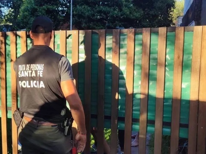 El procedimiento se realizó en una vivienda de Pueblo Esther.