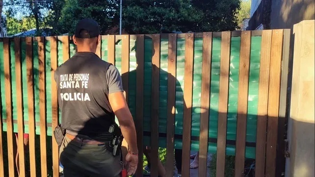 El procedimiento se realizó en una vivienda de Pueblo Esther.