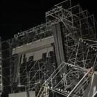 Imagen de Colapsa escenario en San Nicolas por fuertes vientos durante la fiesta de dizfraces Imagen de Colapsa escenario en San Nicolas por fuertes vientos durante la fiesta de dizfraces