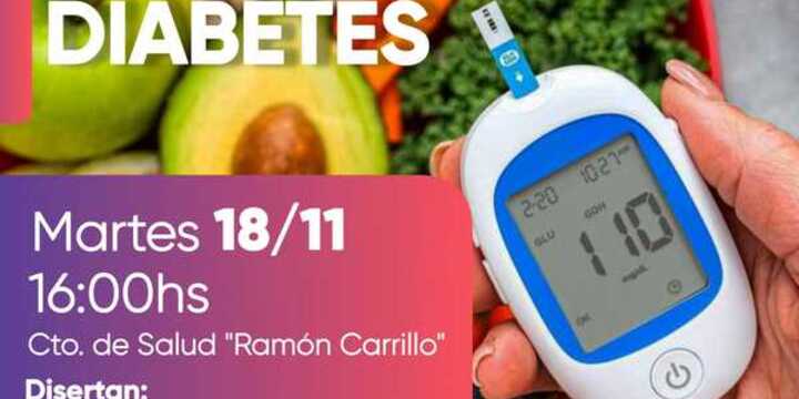 Imagen de Charla abierta sobre alimentación y diabetes en el Centro de Salud Ramón Carrillo