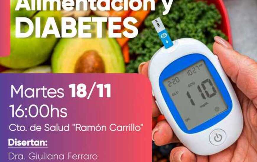 Imagen de Charla abierta sobre alimentaci&oacute;n y diabetes en el Centro de Salud Ram&oacute;n Carrillo