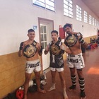 Imagen de Kick Boxing: El Punisher Team ganó cinturones en competencia internacional en Buenos Aires