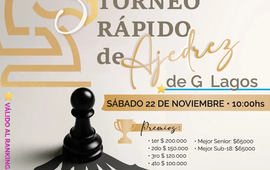 Imagen de 3er torneo r&aacute;pido de Ajedrez de General Lagos