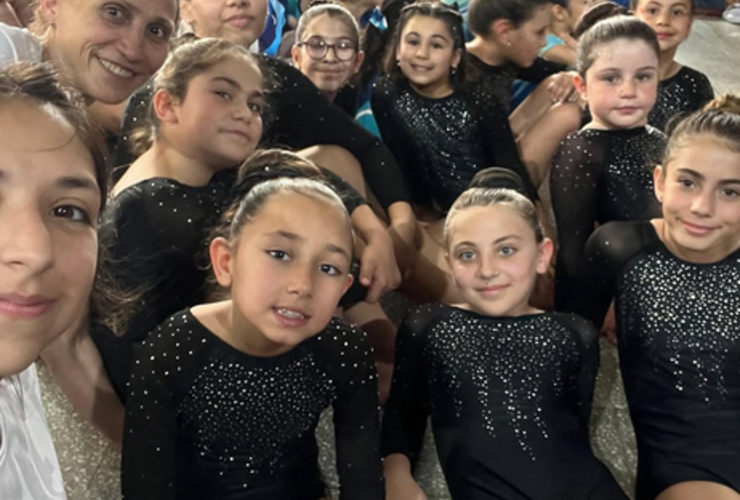 Imagen de Gimnastas de Unión, participaron del último torneo escuelita en Villa Constitución