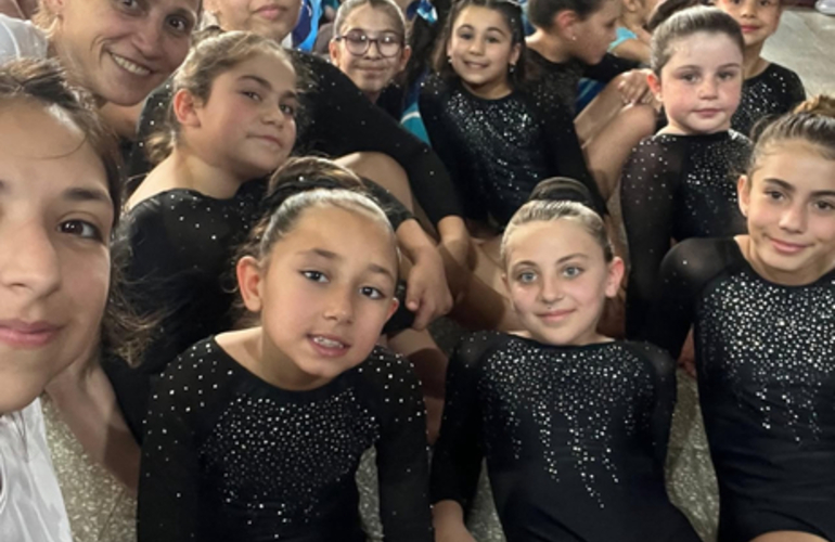 Imagen de Gimnastas de Unión, participaron del último torneo escuelita en Villa Constitución