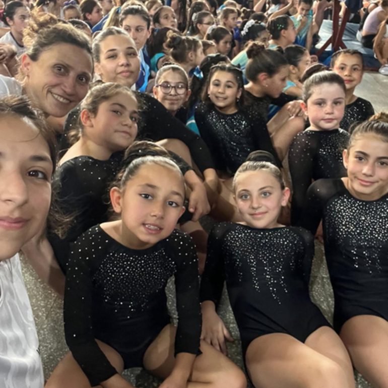 Imagen de Gimnastas de Unión, participaron del último torneo escuelita en Villa Constitución