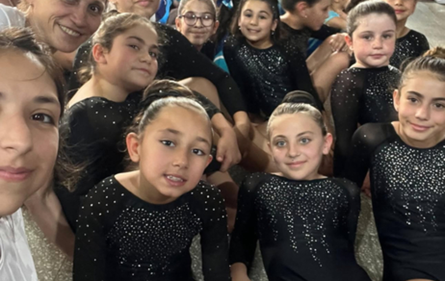 Imagen de Gimnastas de Uni&oacute;n, participaron del &uacute;ltimo torneo escuelita en Villa Constituci&oacute;n