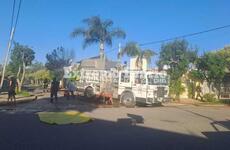 Imagen de Grave estado del hombre alcanzado por las llamas en el incendio de Barrio Santa Rita