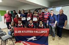 Imagen de Entrega de diplomas y reconocimiento al Rugby de Talleres, de parte de los Concejales por la Copa de Oro ganada