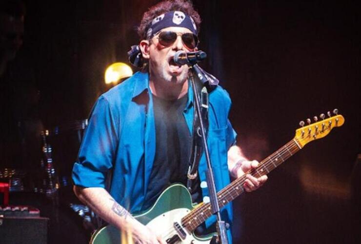 Imagen de Show de Andrés Calamaro en Rosario, reprogramado por amenaza de tormenta