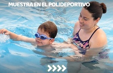 Imagen de Emotivo cierre de año del grupo de natación infantil en el Polideportivo