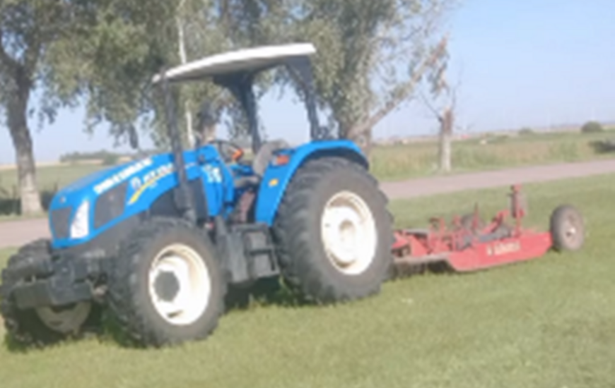 Imagen de Albarellos finaliz&oacute; la reparaci&oacute;n de la desmalezadora comunal