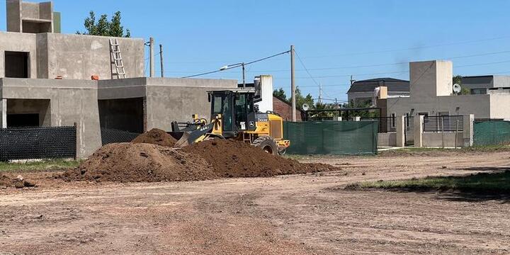 Imagen de Comenzó la construcción del nuevo edificio de la Escuela Secundaria en Roldán