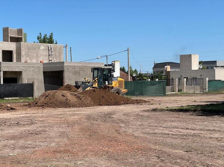Imagen de Comenzó la construcción del nuevo edificio de la Escuela Secundaria en Roldán