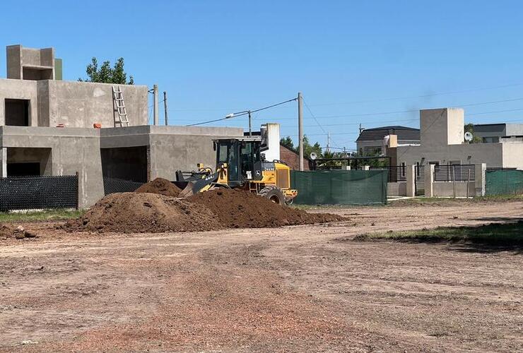 Imagen de Comenzó la construcción del nuevo edificio de la Escuela Secundaria en Roldán
