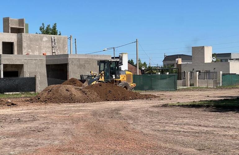 Imagen de Comenzó la construcción del nuevo edificio de la Escuela Secundaria en Roldán