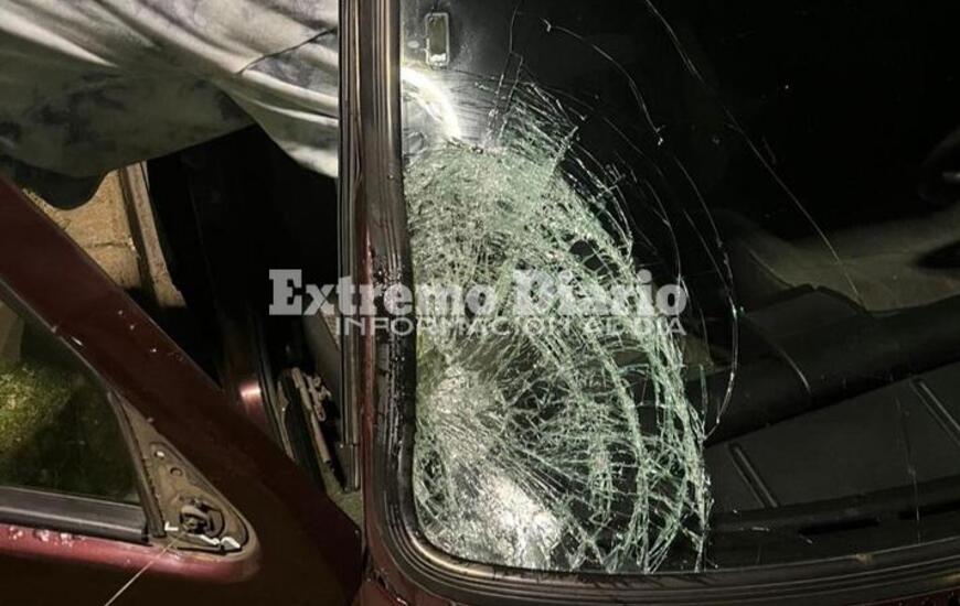 Imagen de Segundo hecho grave con toros sueltos: un matrimonio de General Lagos choc&oacute; al animal en Ruta 21